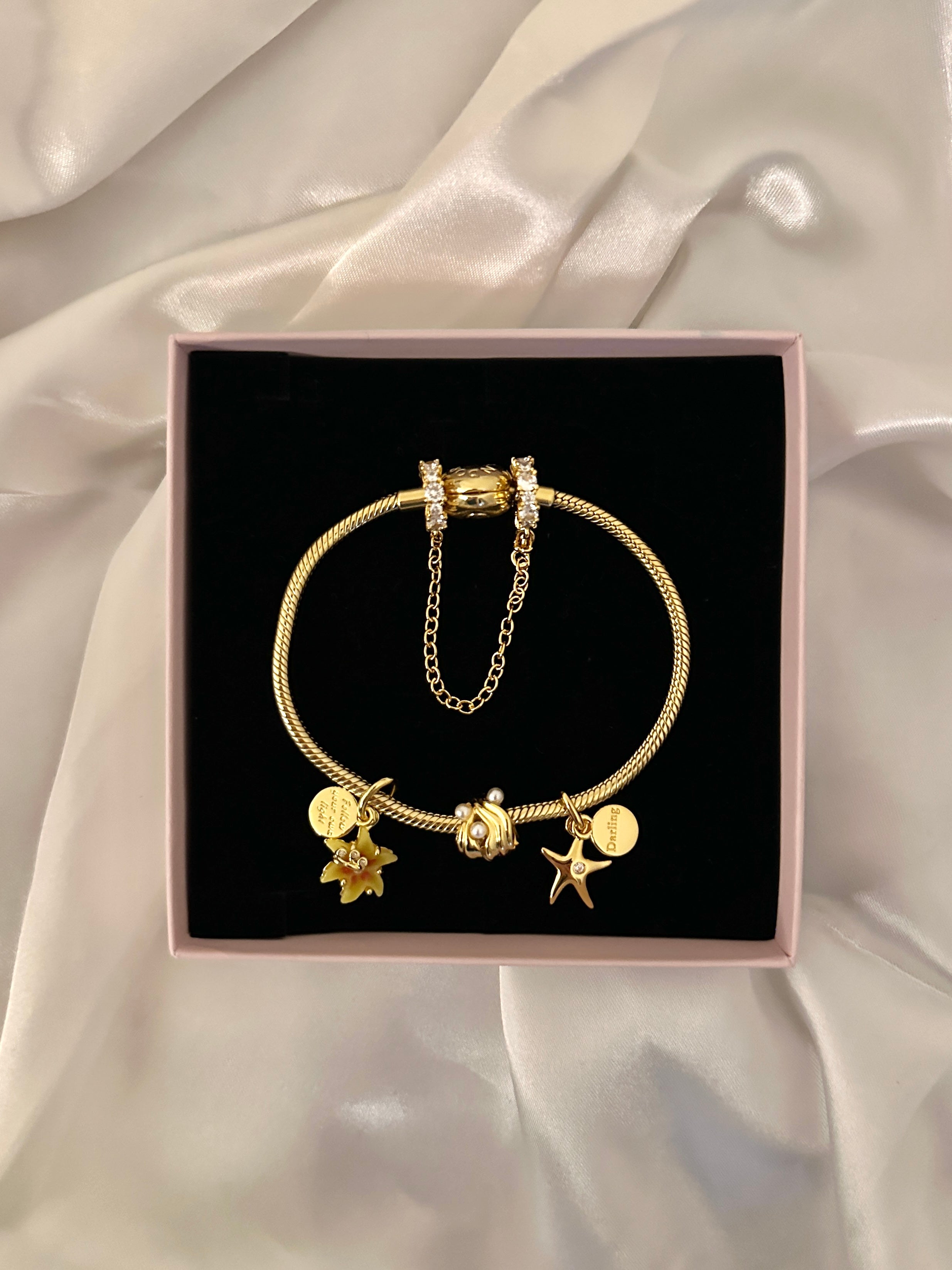 BRACELET POUSSIÈRE D’OR (précommande)